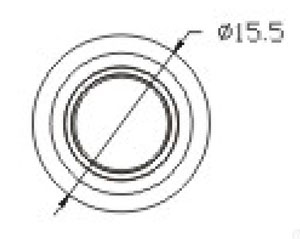 帶燈按鈕開(kāi)關(guān)R2902結(jié)構(gòu)圖